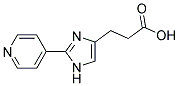 3-(2-PYRIDIN-4-YL-1H-IMIDAZOL-4-YL)-PROPIONIC ACID Struktur