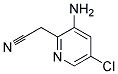 (3-AMINO-5-CHLORO-PYRIDIN-2-YL)-ACETONITRILE Struktur