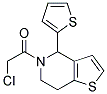 5-(CHLOROACETYL)-4-THIEN-2-YL-4,5,6,7-TETRAHYDROTHIENO[3,2-C]PYRIDINE Struktur