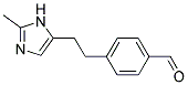 4-[2-(2-METHYLIMIDAZOL-4-YL)-ETHYL]-BENZALDEHYDE Struktur