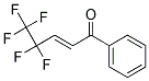 (E)-4,4,5,5,5-PENTAFLUORO-1-PHENYL-PENT-2-EN-1-ONE Struktur