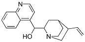 QUINOLIN-4-YL-(5-VINYL-1-AZA-BICYCLO[2.2.2]OCT-2-YL)-METHANOL Struktur