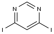 4.6-DIIODOPYRIMIDINE Struktur