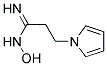 N-HYDROXY-3-PYRROL-1-YL-PROPIONAMIDINE Struktur