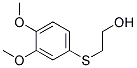 3,4-DIMETHOXYPHENYLTHIOETHANOL Struktur