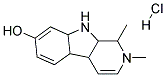 2-METHYL TETRAHYDROHARMOL HCL Struktur