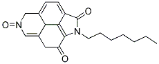 6-HEPTYL-1H-INDOLO[5,4,3-DEF]ISOQUINOLINE-2,5,7(6H)-TRIONE Struktur