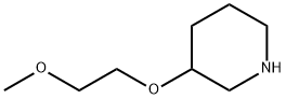 3-(2-METHOXYETHOXY)PIPERIDINE Struktur