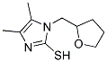 4,5-DIMETHYL-1-(TETRAHYDROFURAN-2-YLMETHYL)-1H-IMIDAZOLE-2-THIOL Struktur