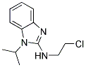 N-(2-CHLOROETHYL)-1-ISOPROPYL-1H-BENZIMIDAZOL-2-AMINE Struktur