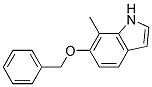 6-BENZYLOXY-7-METHYLINDOLE Struktur