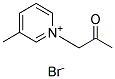 3-METHYL-1-(2-OXOPROPYL)PYRIDINIUM BROMIDE Struktur