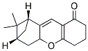 (6R,8R)-7,7-DIMETHYL-6,8-METHANO-2,3,4,5,6,7,8,10A-OCTAHYDRO-XANTHEN-1-ONE Struktur