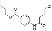 BUTYL 4-[(4-CHLOROBUTANOYL)AMINO]BENZOATE Struktur