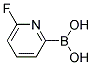 6-FLUOROPYRIDINE-2-BORONIC ACID Struktur