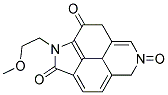 6-(2-METHOXYETHYL)-1H-INDOLO[5,4,3-DEF]ISOQUINOLINE-2,5,7(6H)-TRIONE Struktur