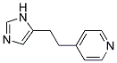 4-[2-(IMIDAZOL-4-YL)-ETHYL]PYRIDINE Struktur