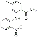 4-METHYL-2-(2-NITRO-PHENYLAMINO)-BENZAMIDE Struktur