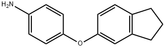 4-(2,3-DIHYDRO-1H-INDEN-5-YLOXY)PHENYLAMINE Struktur