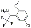 (R)-1-(5-CHLORO-2-METHOXY-PHENYL)-2,2,2-TRIFLUORO-ETHYLAMINE Struktur