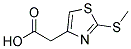 (2-(METHYLTHIO)-1,3-THIAZOL-4-YL)ACETIC ACID Struktur