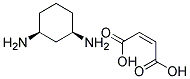 CIS-1,3-CYCLOHEXANE DIAMINE MALEIC ACID SALT Struktur