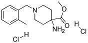 METHYL 4-AMINO-1-(2-METHYLBENZYL)PIPERIDINE-4-CARBOXYLATE DIHYDROCHLORIDE Struktur