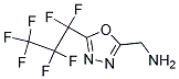 (5-HEPTAFLUOROPROPYL-[1,3,4]OXADIAZOL-2-YL)-METHYL-AMINE Struktur