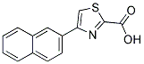 4-(2-NAPHTHYL)-1,3-THIAZOLE-2-CARBOXYLIC ACID Struktur