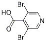 3,5-DIBROMOPYRIDINE-4-CARBOXYLIC ACID Struktur