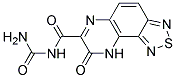 N-[(8-OXO-8,9-DIHYDRO[1,2,5]THIADIAZOLO[3,4-F]QUINOXALIN-7-YL)CARBONYL]UREA Struktur