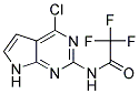 N-(4-CHLORO-7H-PYRROLO[2,3-D]PYRIMIDIN-2-YL)-2,2,2-TRIFLUORO-ACETAMIDE Struktur