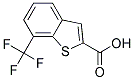 7-(TRIFLUOROMETHYL)-1-BENZOTHIOPHENE-2-CARBOXYLIC ACID Struktur