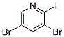 3,5-DIBROMO-2-IODPYRIDINE Struktur