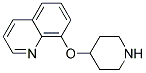 8-(4-PIPERIDINYLOXY)QUINOLINE Struktur