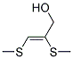 (Z)-2,3-BIS-METHYLSULFANYL-PROP-2-EN-1-OL Struktur