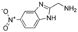 C-(5-NITRO-1H-BENZIMIDAZOL-2-YL)-METHYLAMINE Struktur