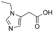 (3-ETHYL-3H-IMIDAZOL-4-YL)-ACETIC ACID Struktur