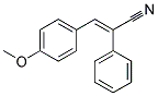 4-METHOXY-ALPHA-PHENYLCINNAMONITRILE Struktur