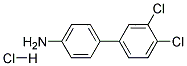 3',4'-DICHLORO-BIPHENYL-4-YLAMINE HYDROCHLORIDE Struktur