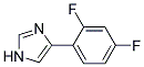 4-(2,4-DIFLUORO-PHENYL)-1H-IMIDAZOLE Struktur