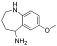 7-METHOXY-2,3,4,5-TETRAHYDRO-1H-BENZO[B]AZEPIN-5-YLAMINE Struktur