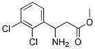 METHYL-3-AMINO-3-(2,3-DICHLOROPHENYL)PROPIONATE Struktur