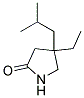 4-ETHYL-4-ISOBUTYLPYRROLIDIN-2-ONE Struktur