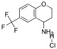 6-TRIFLUOROMETHYL-CHROMAN-4-YLAMINE HYDROCHLORIDE Struktur