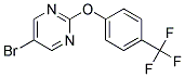 5-BROMO-2-[4-(TRIFLUOROMETHYL)PHENOXY]PYRIMIDINE Struktur