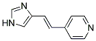 4-[2-(1H-IMIDAZOL-4-YL)-VINYL]-PYRIDINE Struktur