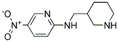 (5-NITRO-PYRIDIN-2-YL)-PIPERIDIN-3-YLMETHYL-AMINE Struktur