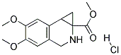 METHYL 5,6-DIMETHOXY-1A,2,3,7B-TETRAHYDRO-1H-CYCLOPROPA[C]ISOQUINOLINE-1A-CARBOXYLATE HYDROCHLORIDE Struktur