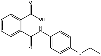 N-(4-ETHOXY-PHENYL)-PHTHALAMIC ACID Struktur